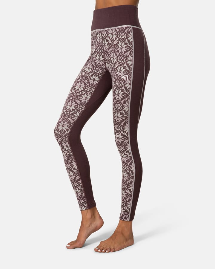 Kari Traa Women's Anna High Waist Pants Cocoa Powder Kari Traa