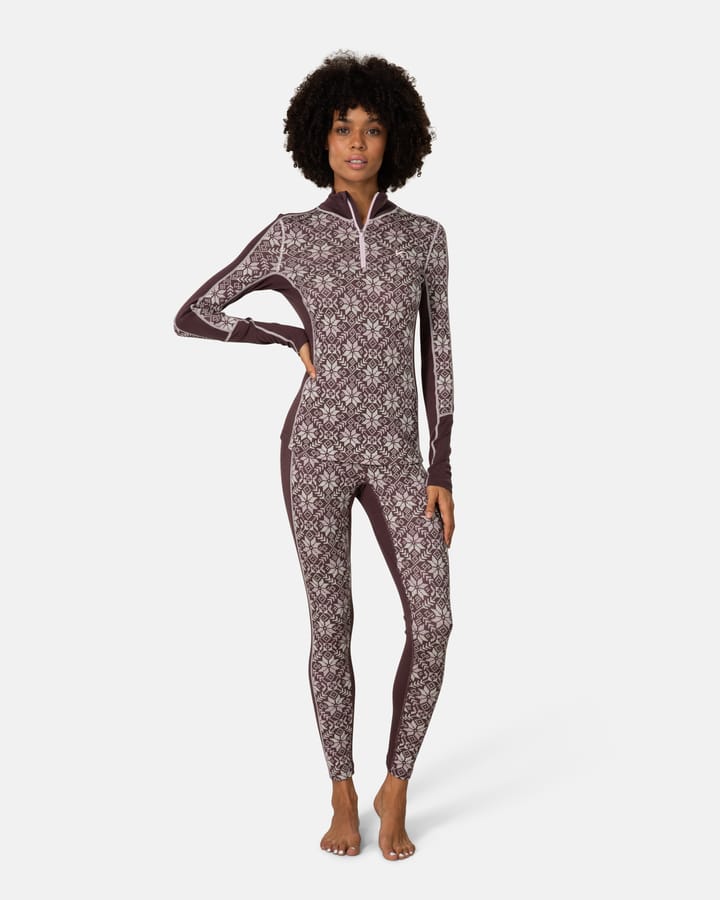 Kari Traa Women's Anna High Waist Pants Cocoa Powder Kari Traa