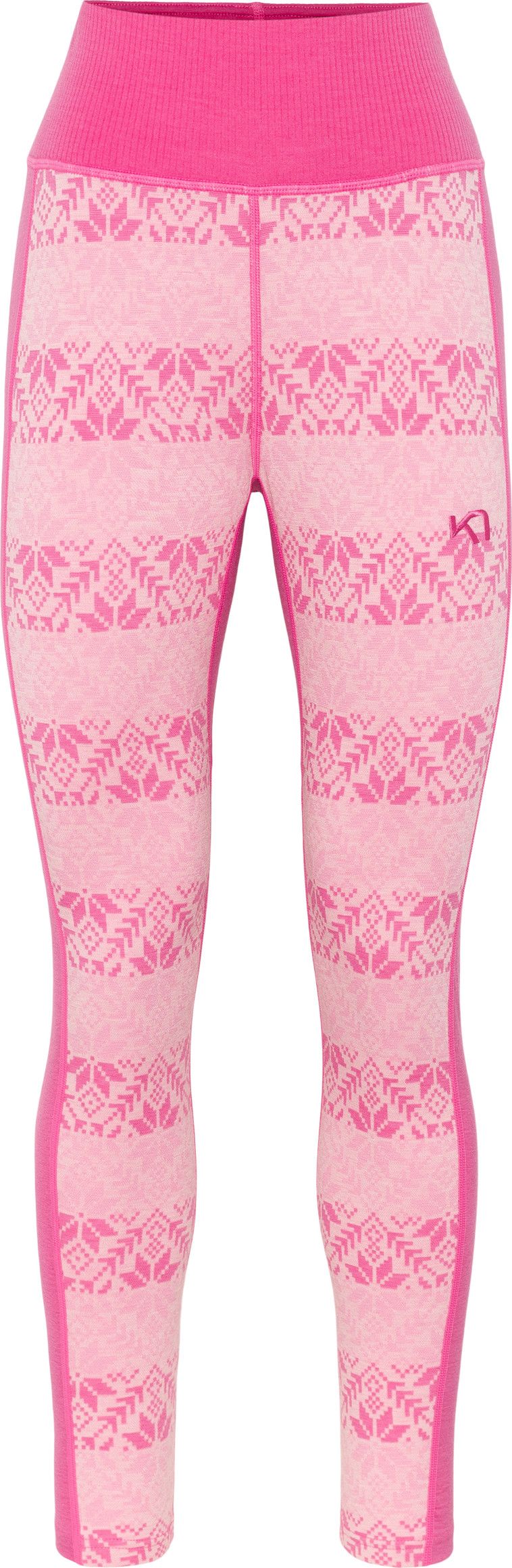 Kari Traa Women's Anna High Waist Pants Bright Pink