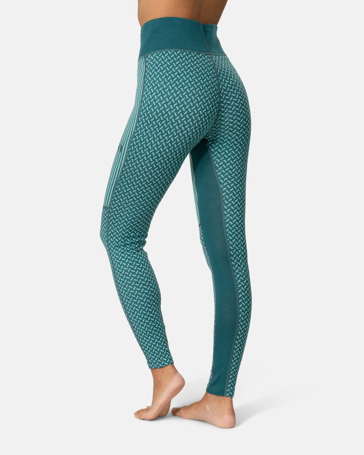 Kari Traa Women's Smekker High Waist Pants Peacock Kari Traa