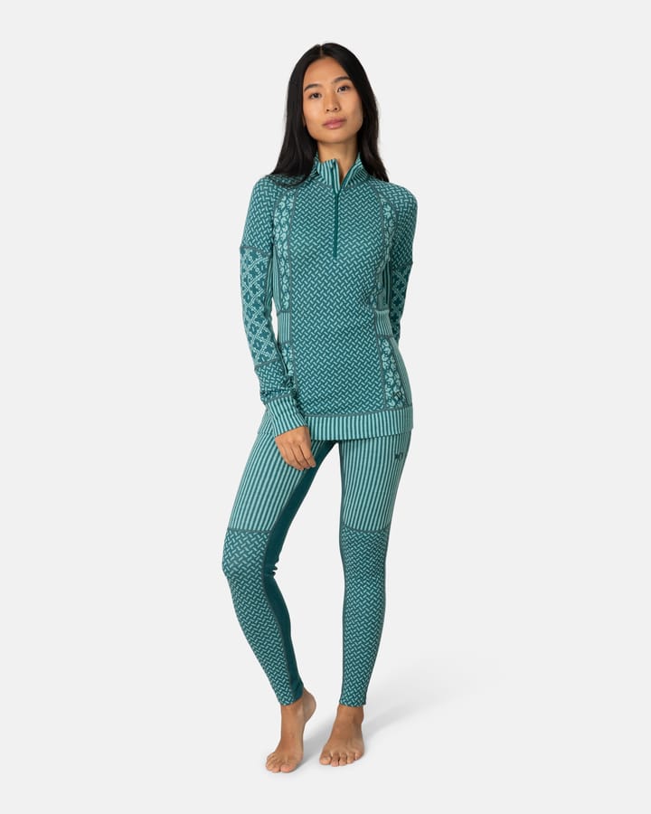 Kari Traa Women's Smekker High Waist Pants Peacock Kari Traa