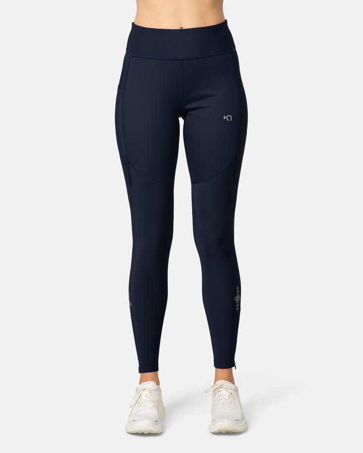 Kari Traa Women's Tirill Thermal Tights 2.0 Dark Navy Blue Kari Traa