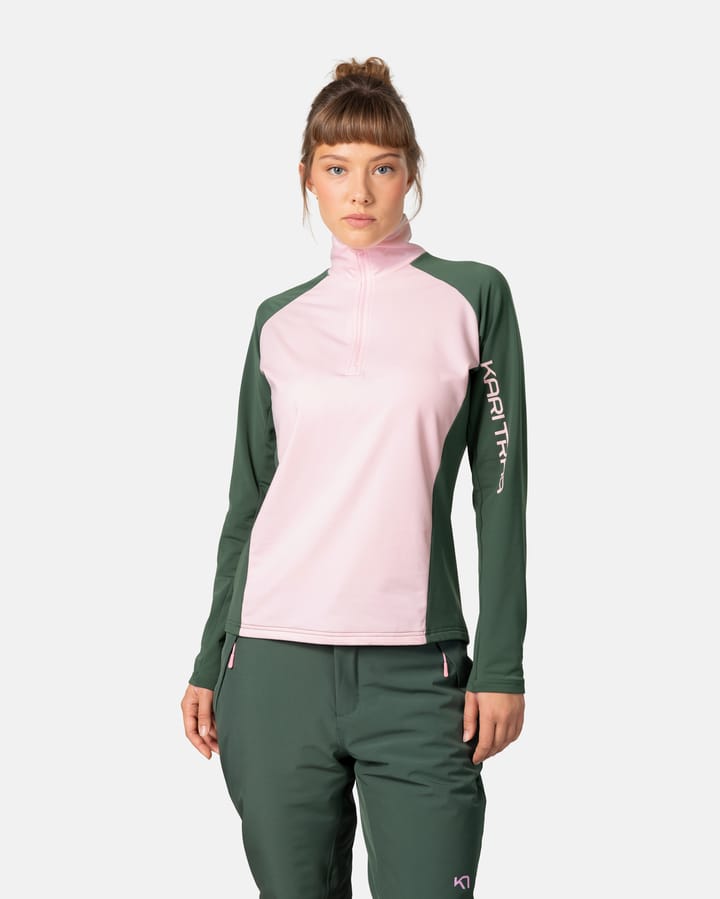 Kari Traa Women's Evelyn Midlayer Thyme Kari Traa Kari Traa Women's Evelyn Midlayer Thyme Kari Traa