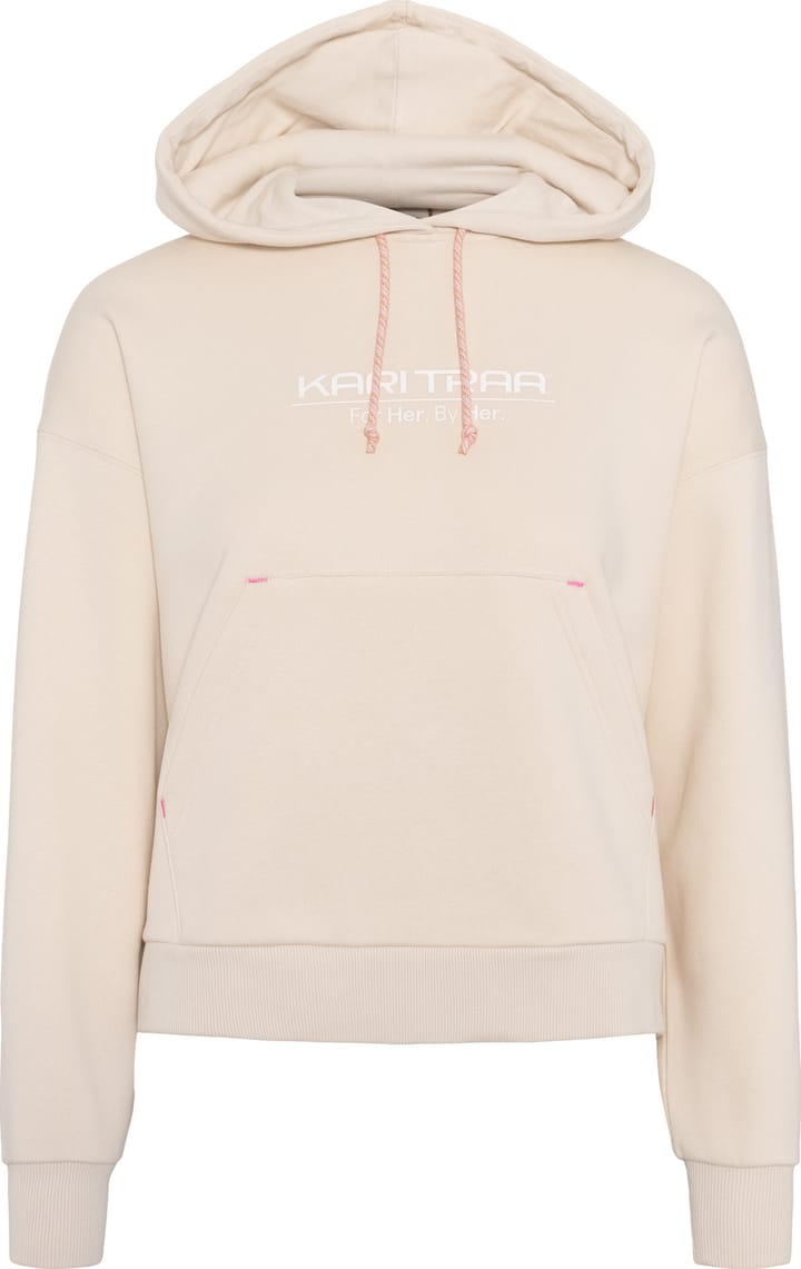Kari Traa Women's Anelie Logo Hood Light Beige Kari Traa