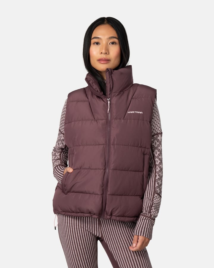 Kari Traa Women's Linn Vest Cocoa Powder Kari Traa