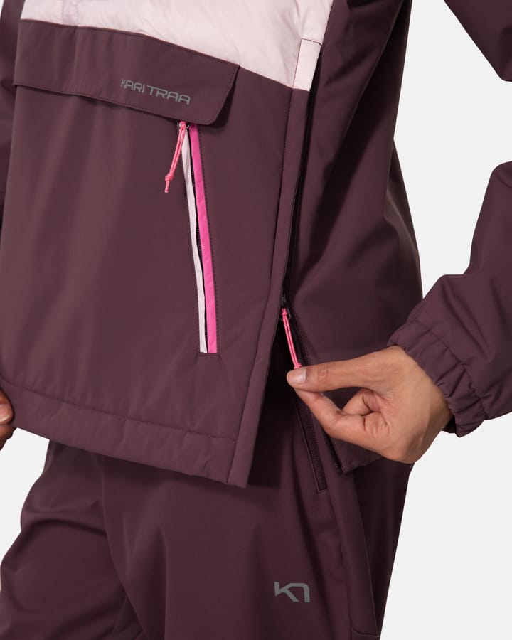 Kari Traa Women's Tirill Thermal Anorak Cocoa Powder Kari Traa