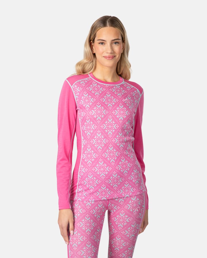 Kari Traa Women's Iselin Long Sleeve Bright Pink Kari Traa Kari Traa Women's Iselin Long Sleeve Bright Pink Kari Traa