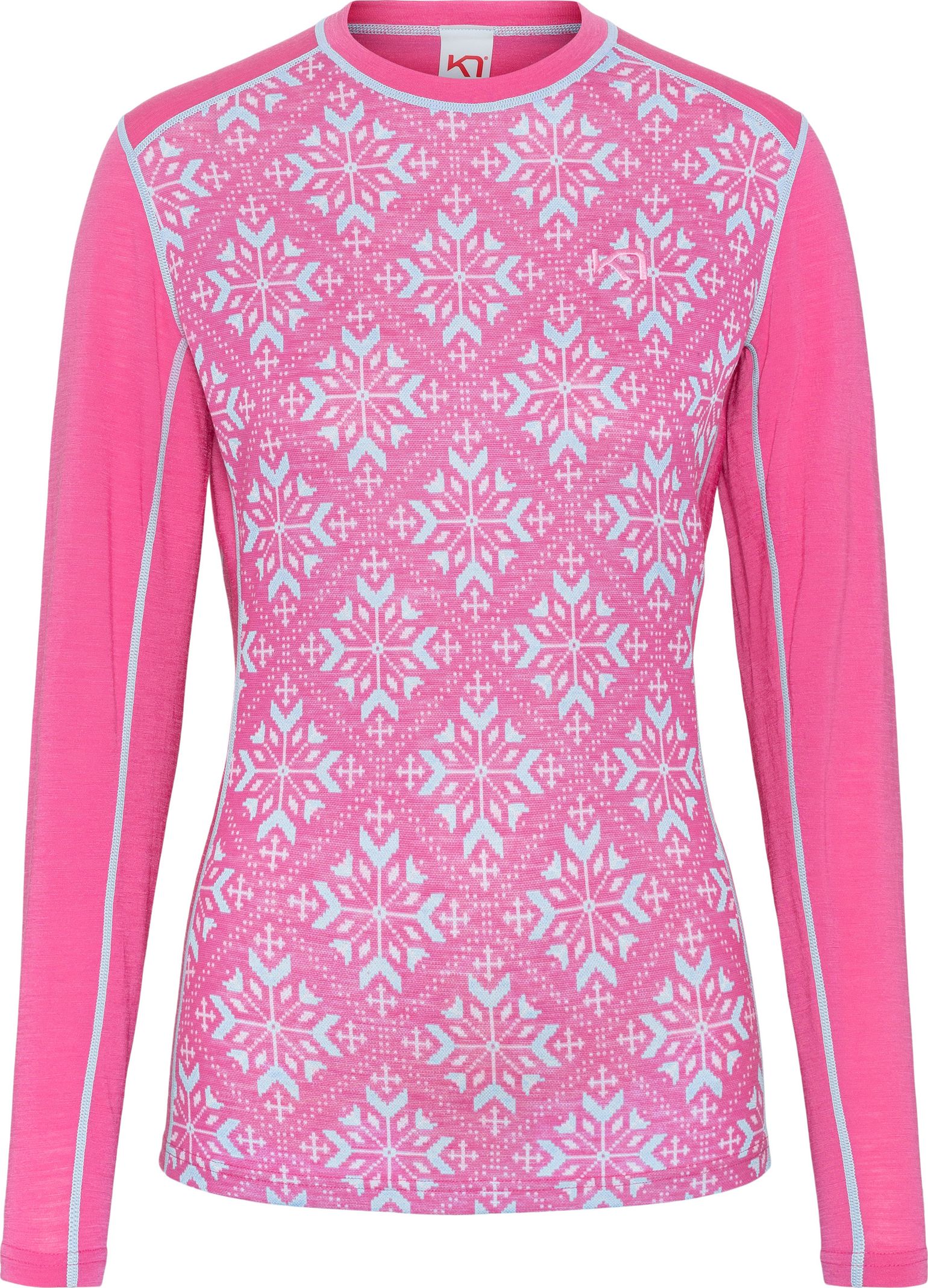Kari Traa Women's Iselin Long Sleeve Bright Pink