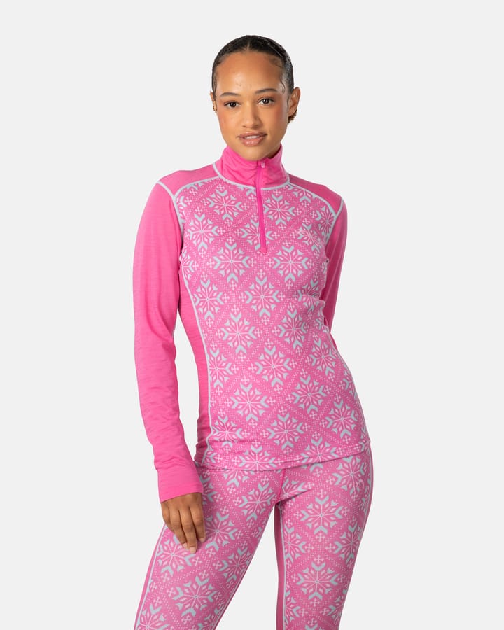 Kari Traa Women's Iselin Half Zip Bright Pink Kari Traa Kari Traa Women's Iselin Half Zip Bright Pink Kari Traa