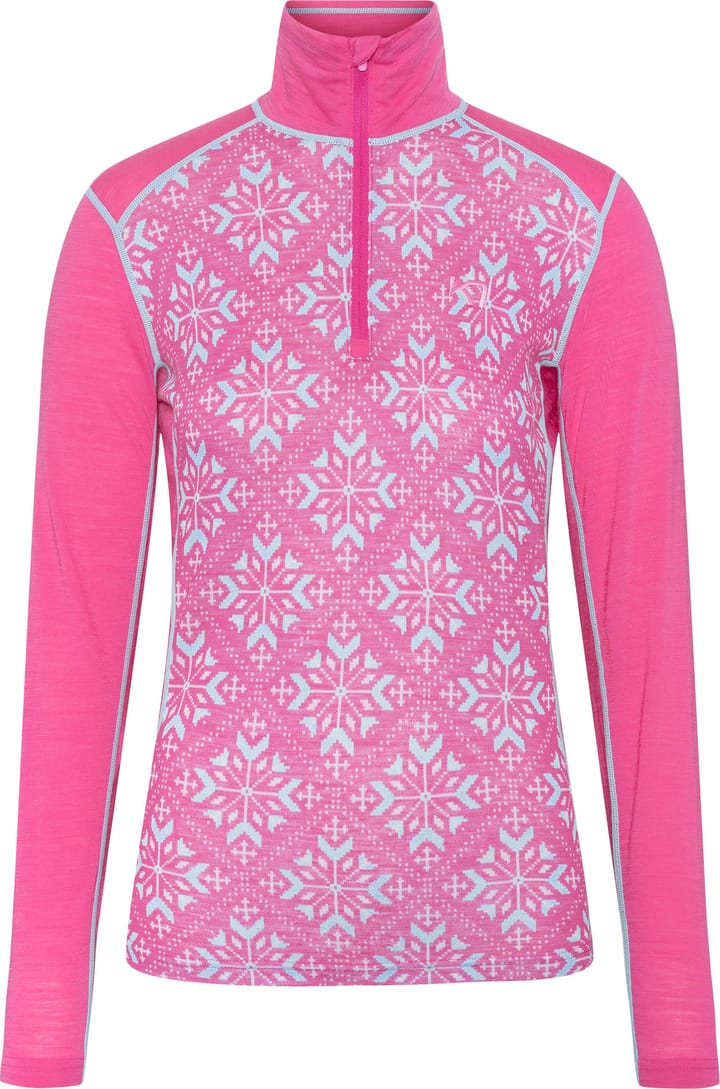Kari Traa Women's Iselin Half Zip Bright Pink Kari Traa Kari Traa Women's Iselin Half Zip Bright Pink Kari Traa