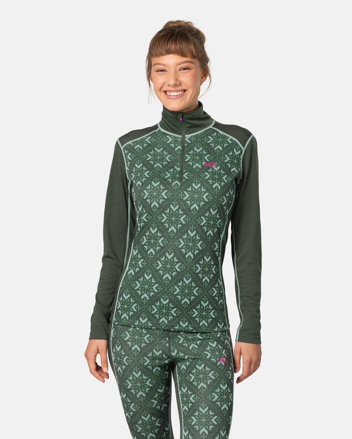 Kari Traa Women's Iselin Half Zip Thyme Kari Traa