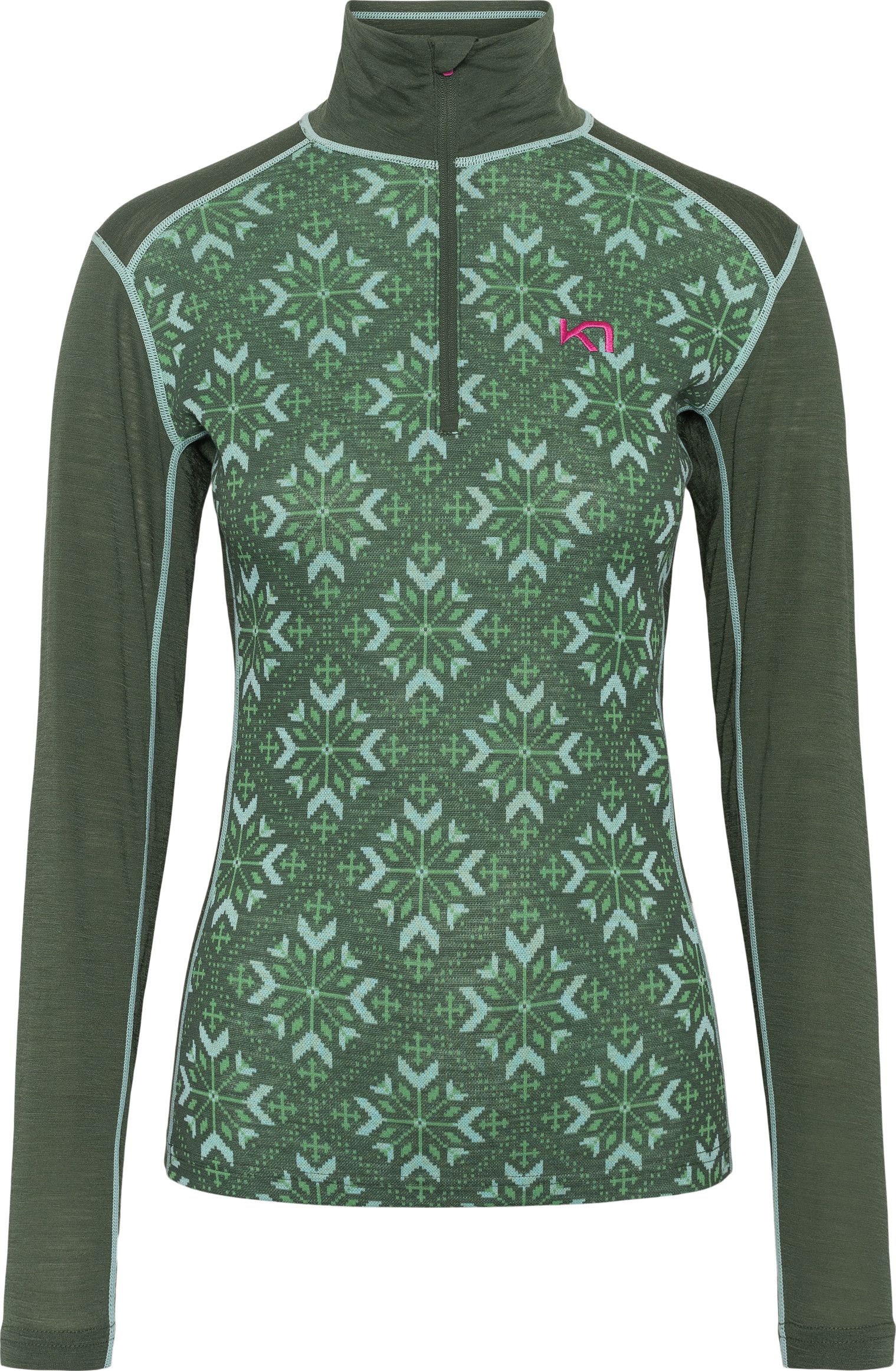 Kari Traa Women's Iselin Half Zip Thyme