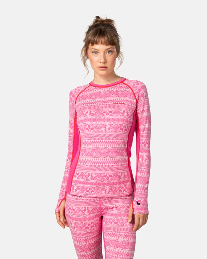 Kari Traa Women's Tale Long Sleeve Bright Pink Kari Traa Kari Traa Women's Tale Long Sleeve Bright Pink Kari Traa