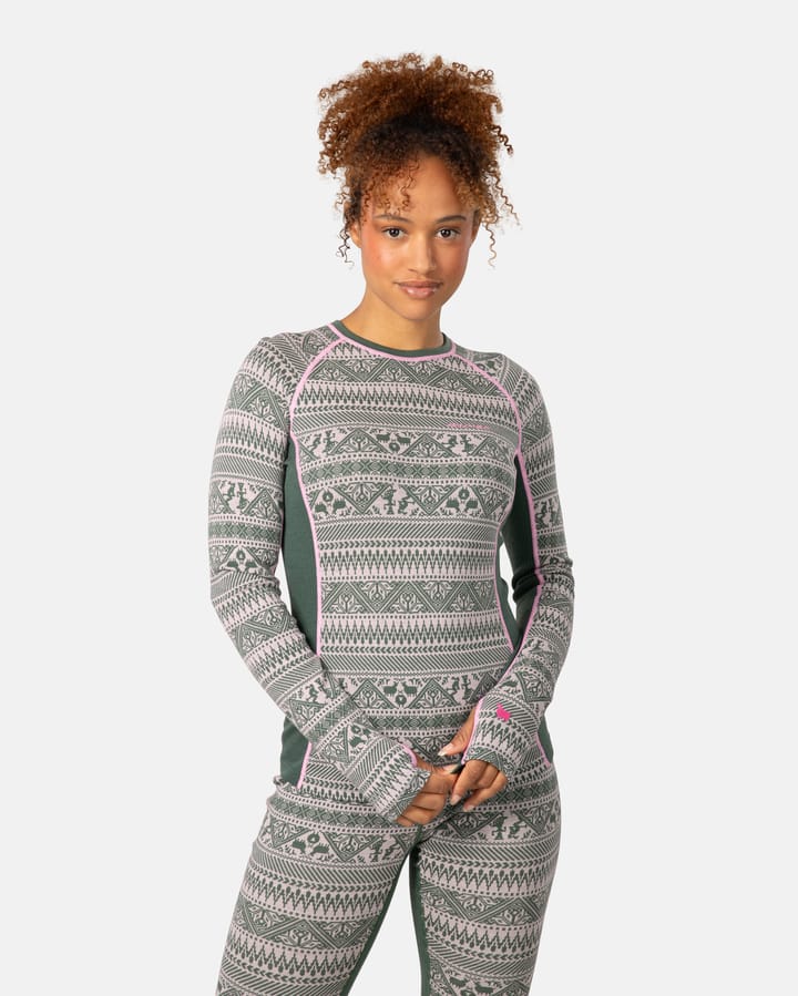 Kari Traa Women's Tale Long Sleeve Thyme Kari Traa Kari Traa Women's Tale Long Sleeve Thyme Kari Traa