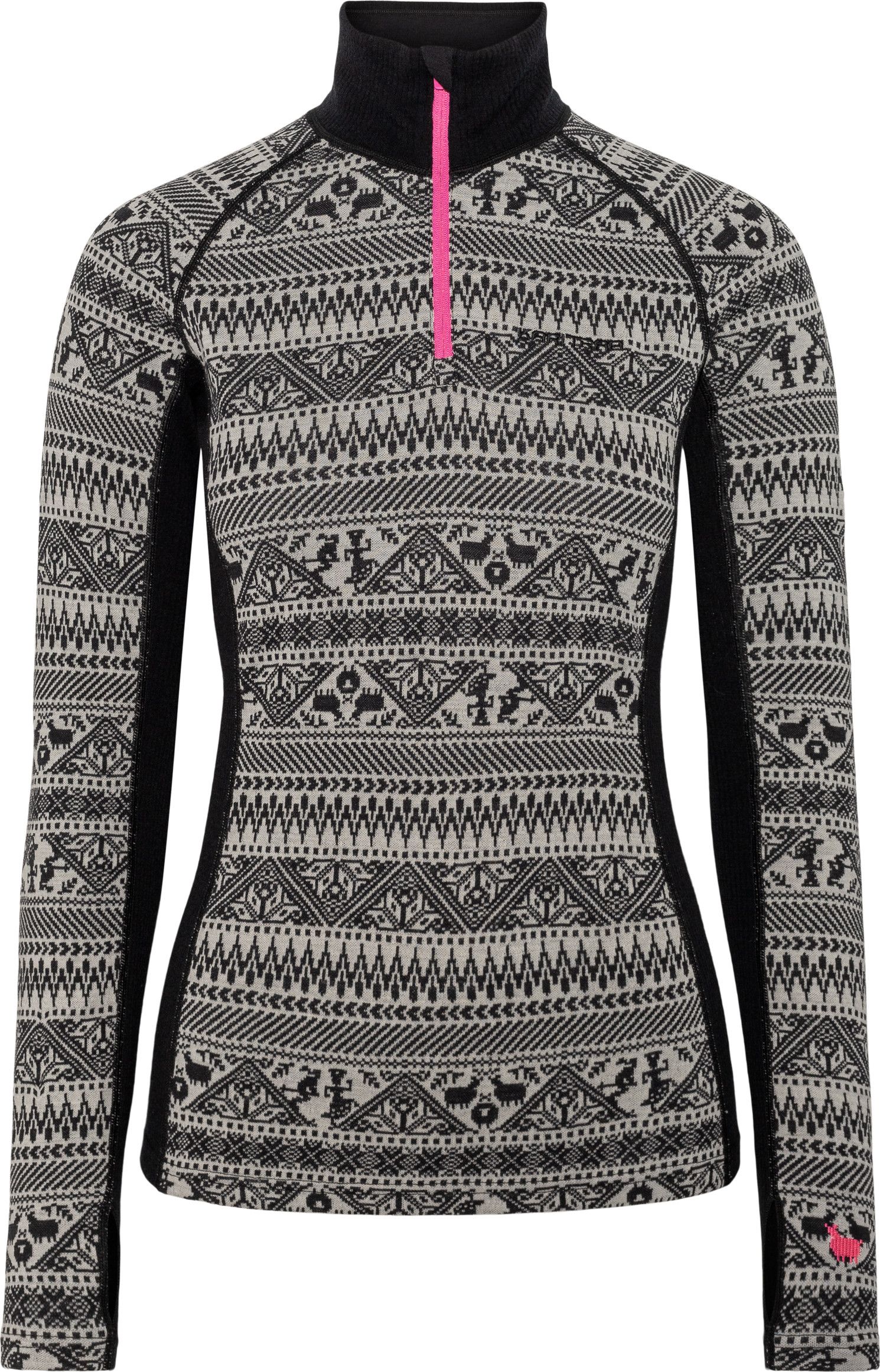 Kari Traa Women's Tale Half Zip Black