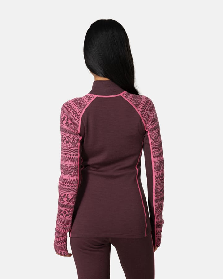 Kari Traa Women's Tale Half Zip Cocoa Powder Kari Traa