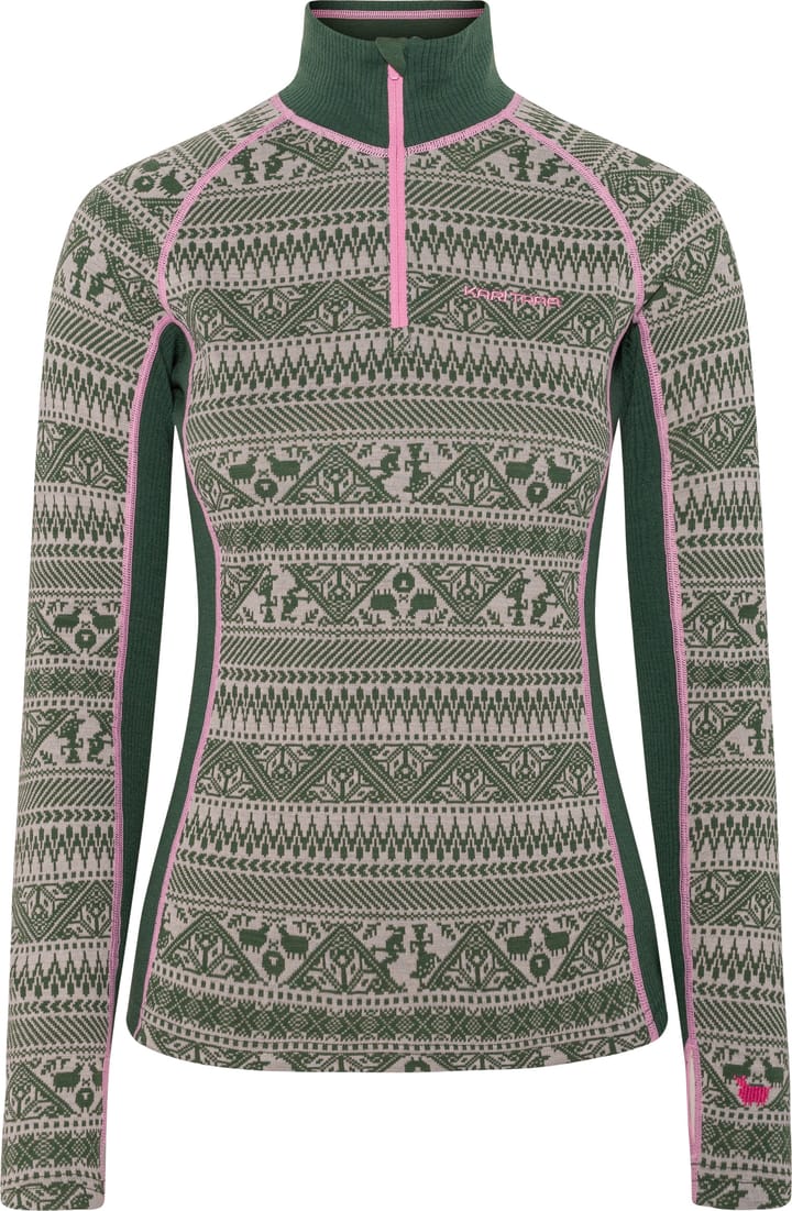 Kari Traa Women's Tale Half Zip Thyme Kari Traa