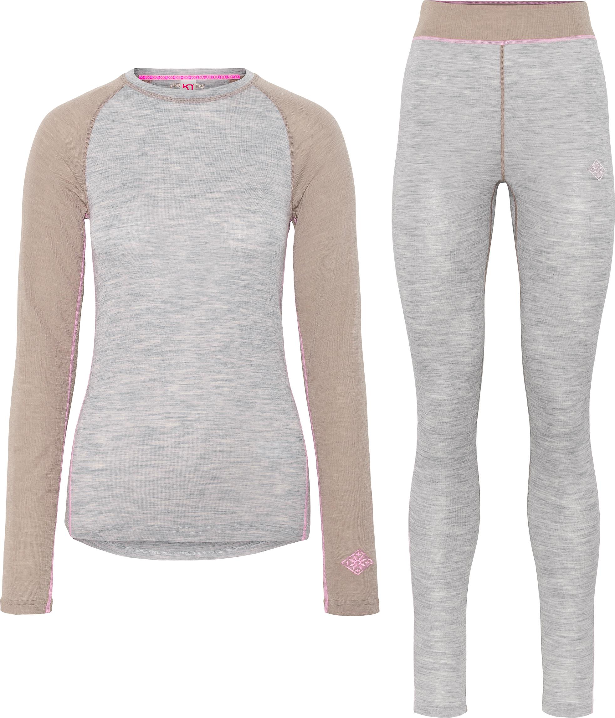 Kari Traa Women's Kaia Set Light Grey Melange