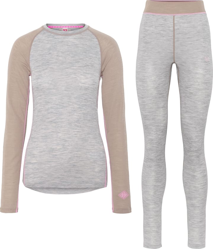 Kari Traa Women's Kaia Set Light Grey Melange Kari Traa