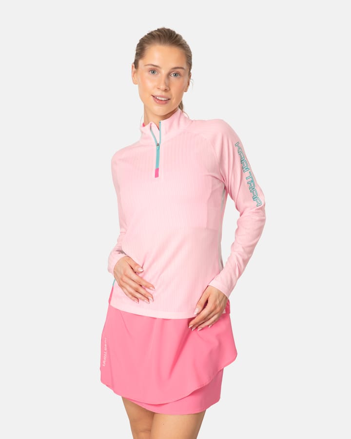 Kari Traa Women's Leah Half Zip Cotton Candy Kari Traa