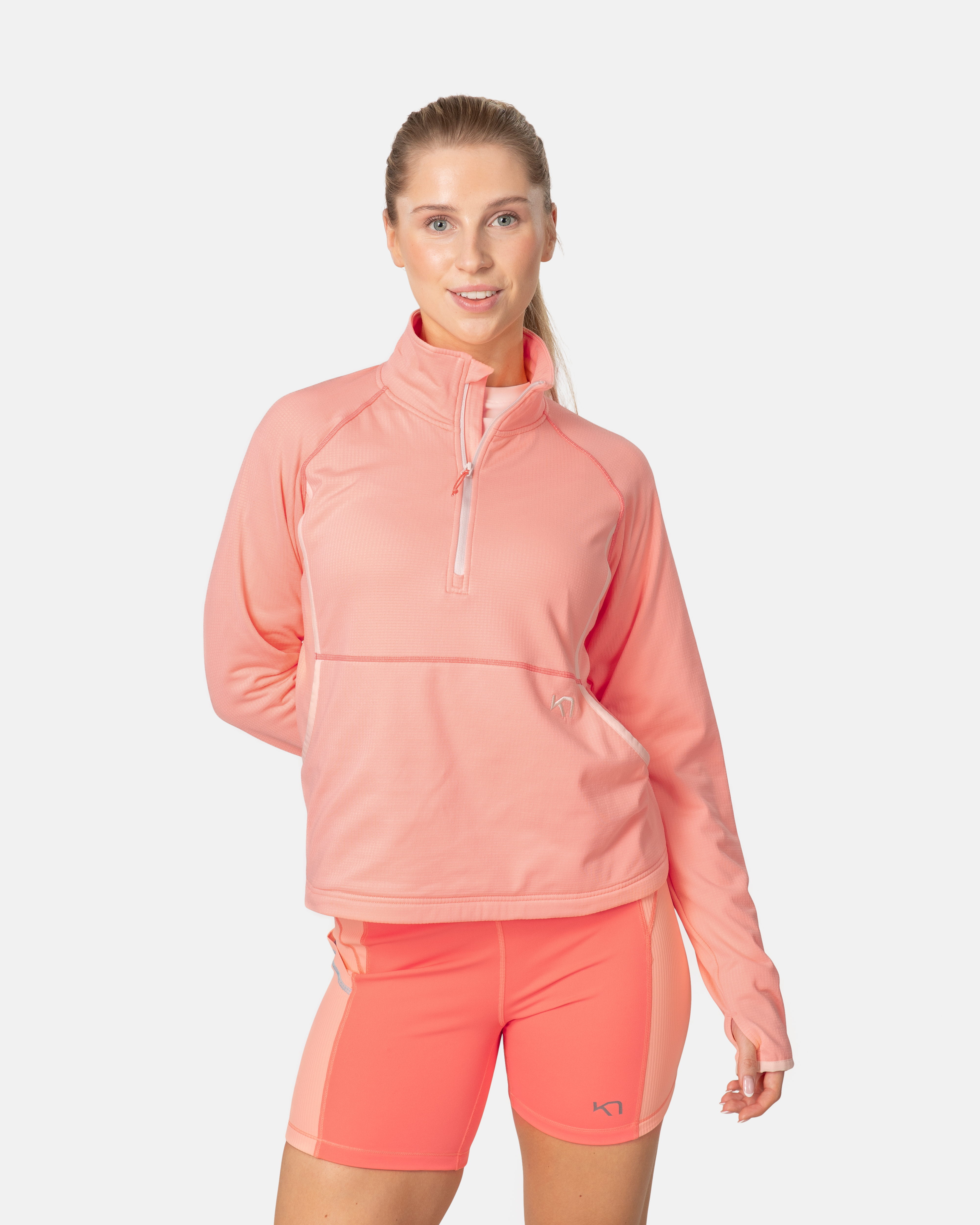 Kari Traa Women's Mika Fleece Peach Bloom | Buy Kari Traa Women's