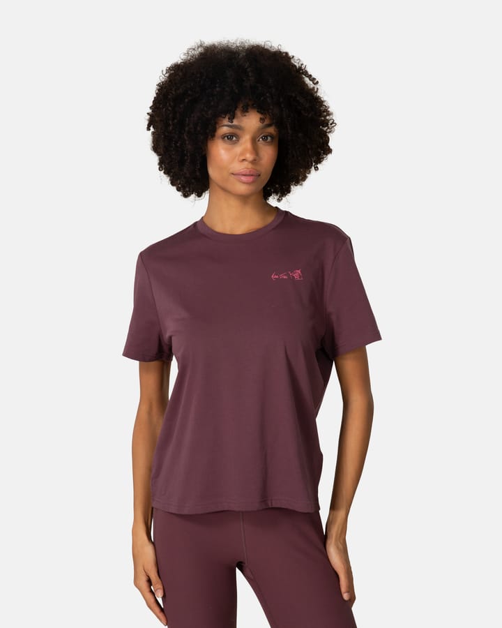 Kari Traa Women's Kari Traa Graphic Tee Cocoa Powder Kari Traa