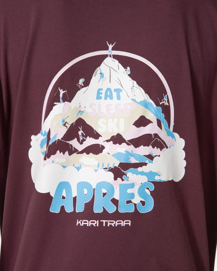 Kari Traa Women's Kari Traa Graphic Tee Cocoa Powder Kari Traa