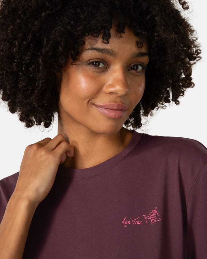 Kari Traa Women's Kari Traa Graphic Tee Cocoa Powder Kari Traa