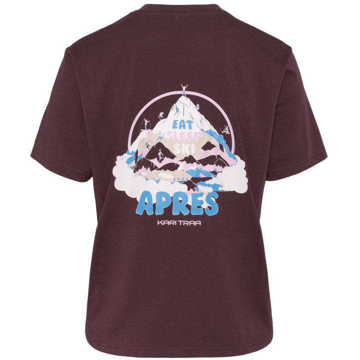 Kari Traa Women's Kari Traa Graphic Tee Cocoa Powder Kari Traa
