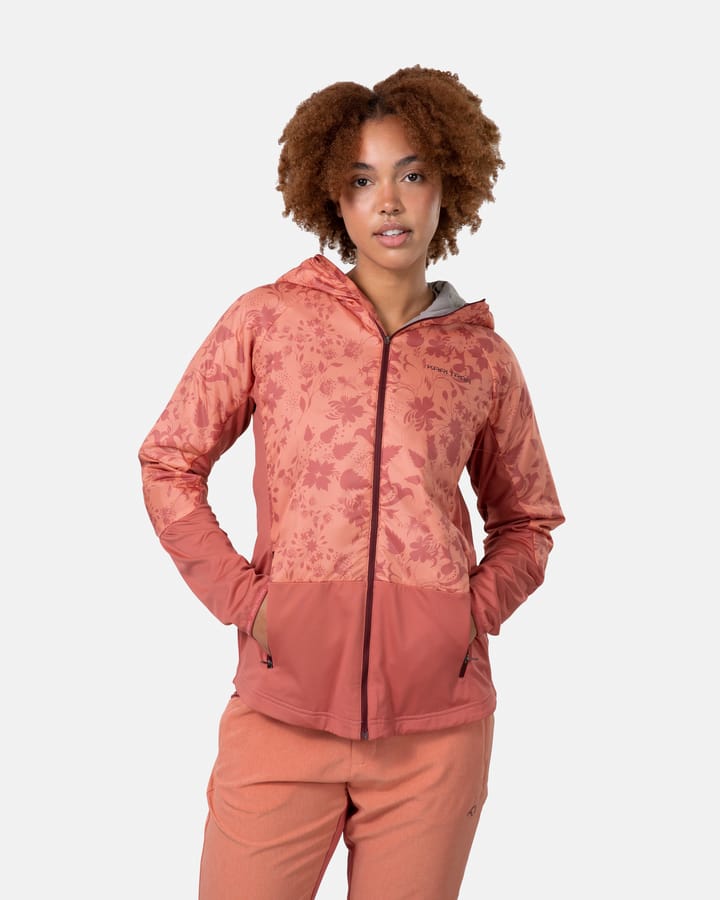 Kari Traa Women's Sanne Lined Jacket Dark Dusty Orange Pink Kari Traa