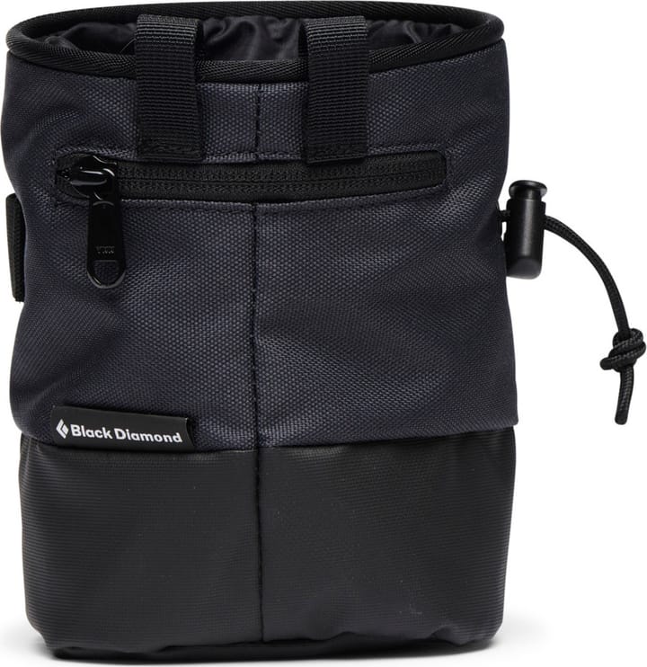 Black Diamond Mojo Zip Chalk Bag Carbon Black Diamond