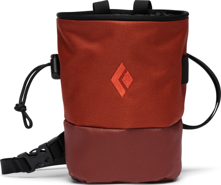 Black Diamond Mojo Zip Chalk Bag Burnt Sienna Black Diamond