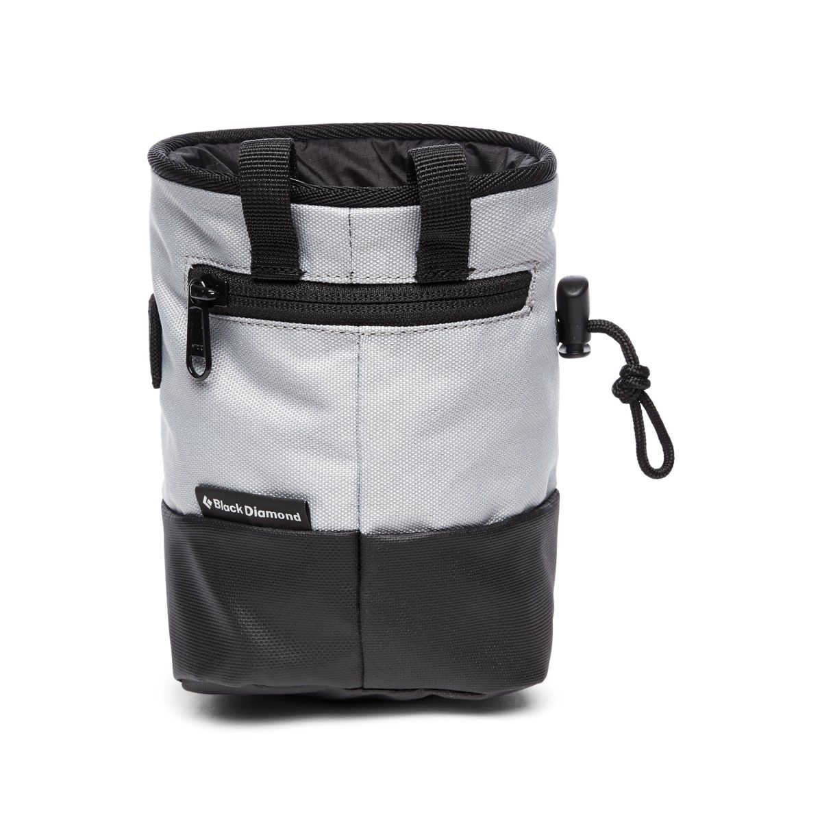 Black Diamond Mojo Zip Chalk Bag Pewter