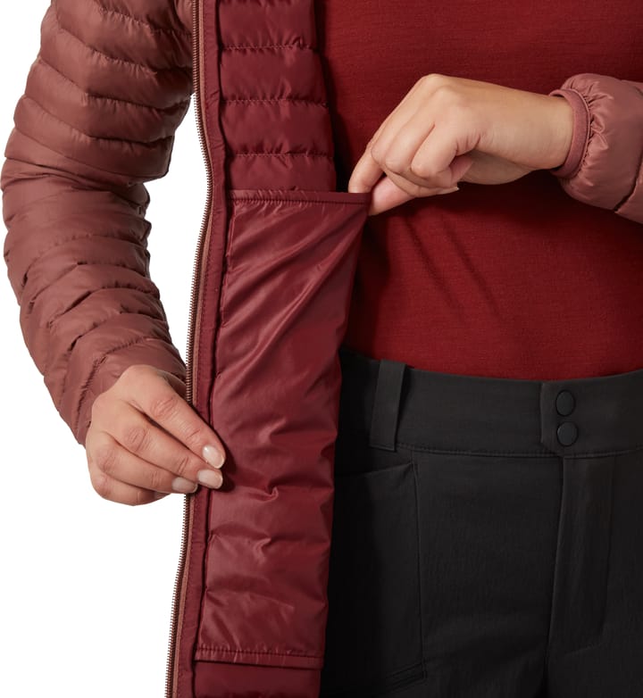 Helly Hansen Women's Sirdal Long Insulator Jacket Dark Cedar Helly Hansen