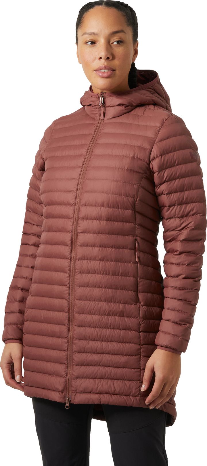 Helly Hansen Women's Sirdal Long Insulator Jacket Dark Cedar Helly Hansen