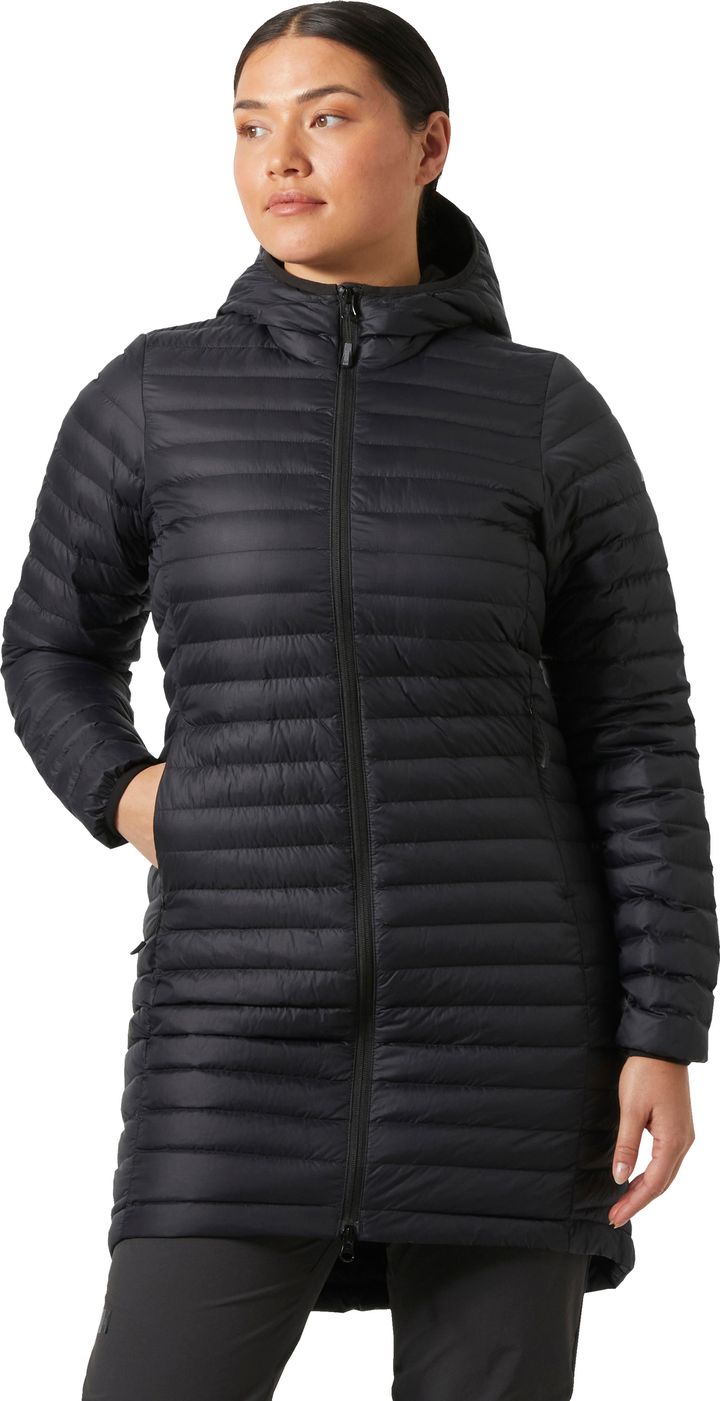 Helly Hansen Women's Sirdal Long Insulator Jacket Black Helly Hansen Helly Hansen Women's Sirdal Long Insulator Jacket Black Helly Hansen