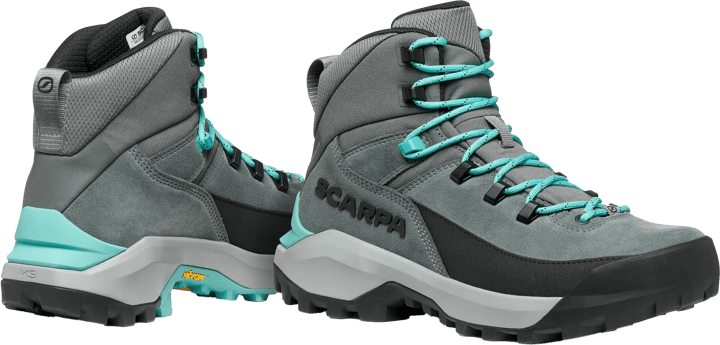 Scarpa Women's Mustang TRK GORE-TEX Smoke Gray/Ceramic Blue Scarpa