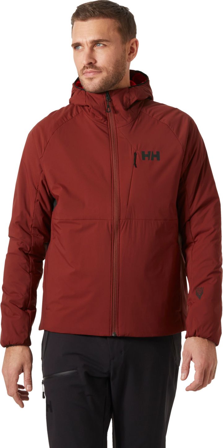 Helly Hansen Men's Odin Stretch Hood Insulator 2.0 Red Helly Hansen Helly Hansen Men's Odin Stretch Hood Insulator 2.0 Red Helly Hansen