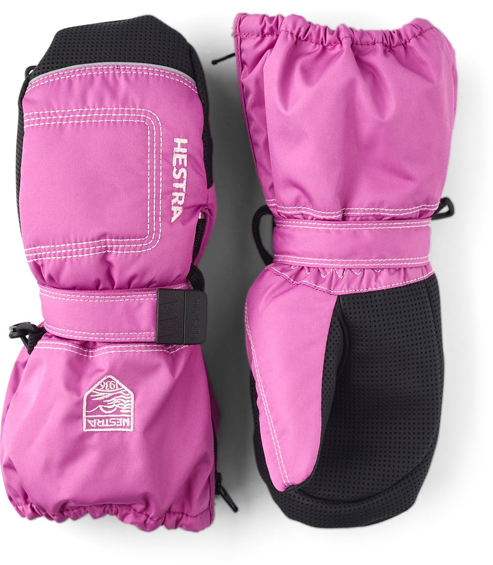 Hestra Baby Zip Long - Mitt Cerise