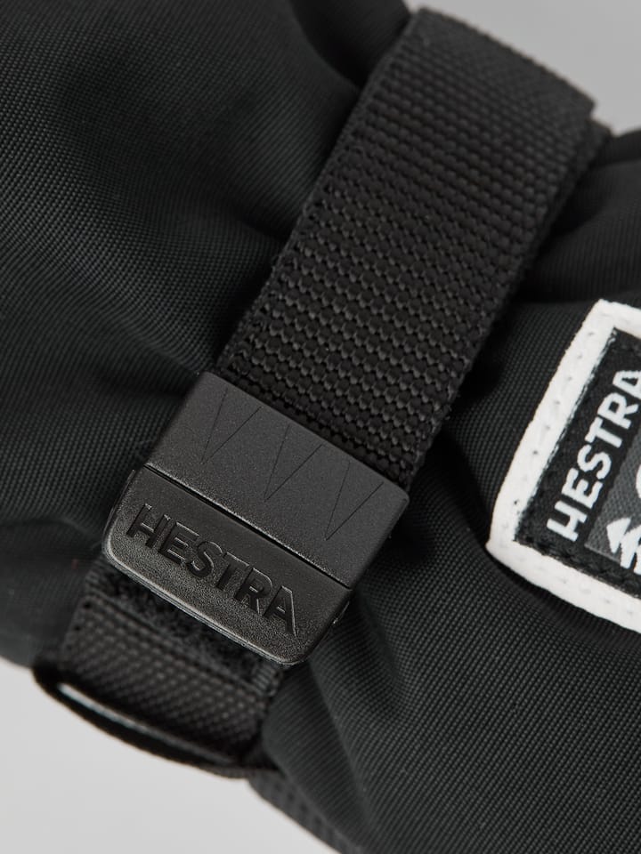 Hestra Kids' Wool Terry - Mitt Black Hestra Hestra Kids' Wool Terry - Mitt Black Hestra