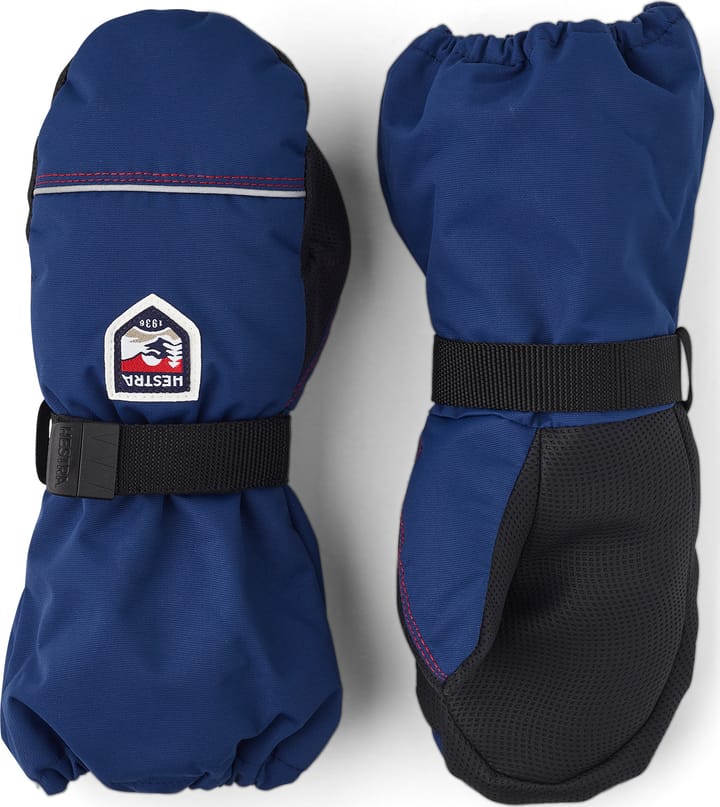 Hestra Kids' Wool Terry - Mitt Medium Blue Hestra