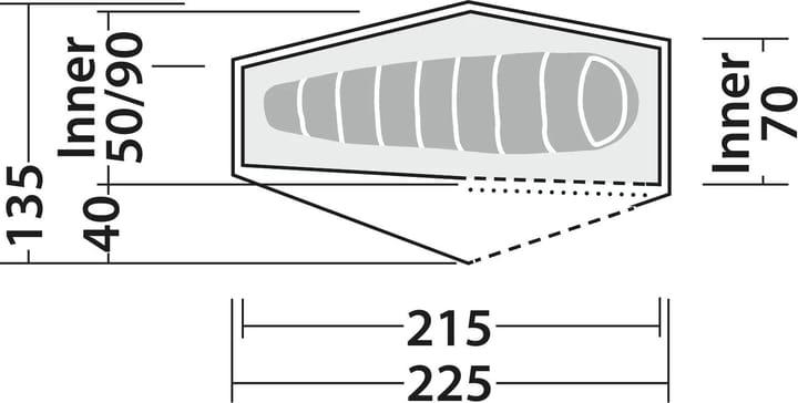 Robens Chaser 1 LW Light Green Robens