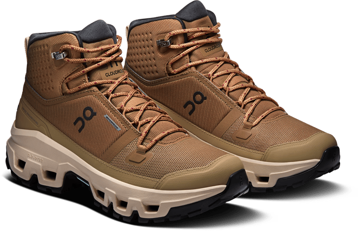 On Women's Cloudrock Mid Waterproof Sphinx-sand On