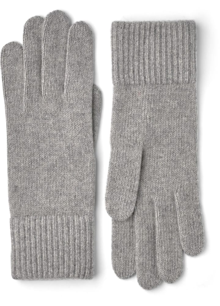 Hestra Ladies' Cashmere Glove 2½ Bt Light Grey Hestra
