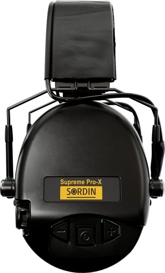 Sordin Supreme Pro-X Sfa Slim Black Sordin
