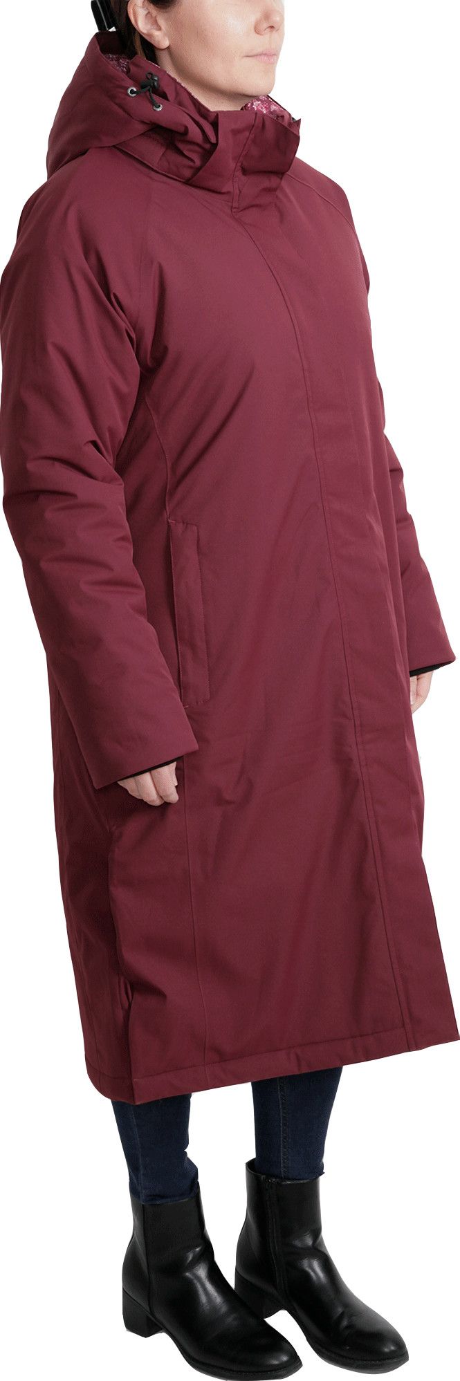 Dobsom Women's Modena Coat Wine Dobsom