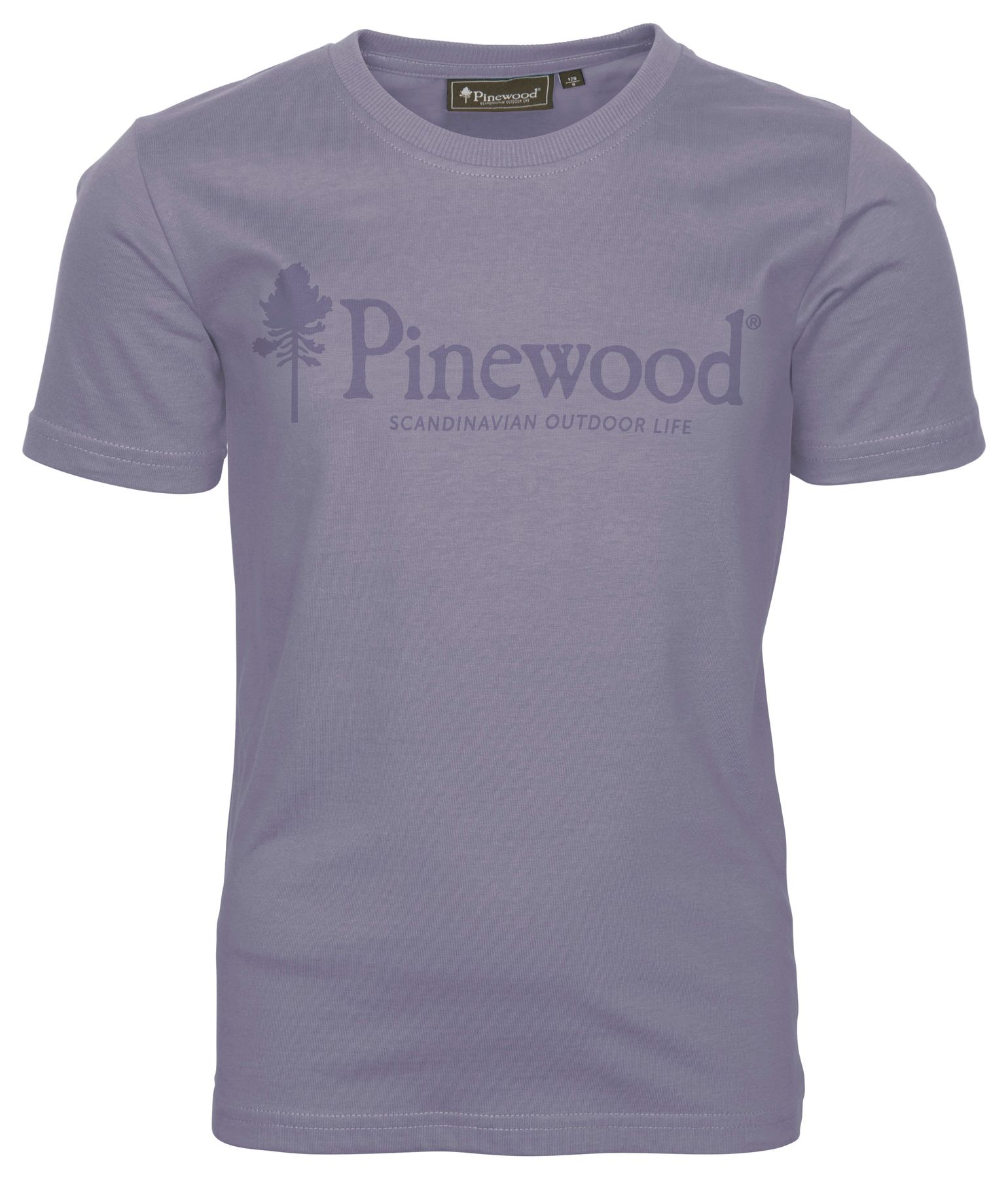 Pinewood Kids' Outdoor Life T-Shirt L.Lilac