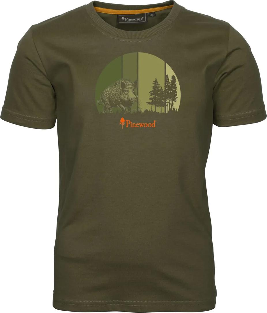 Pinewood Kids' Wild Boar T-Shirt