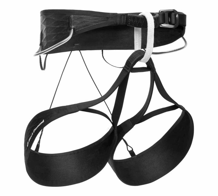Black Diamond Men's AirNET Harness Black/White Black Diamond