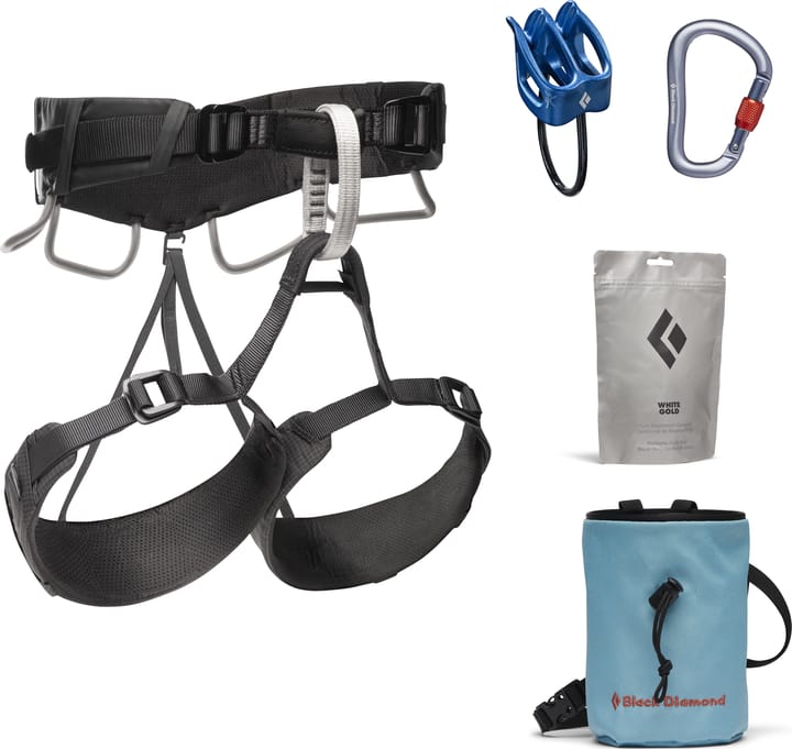 Black Diamond Momentum 4S Harness Package Anthracite Black Diamond